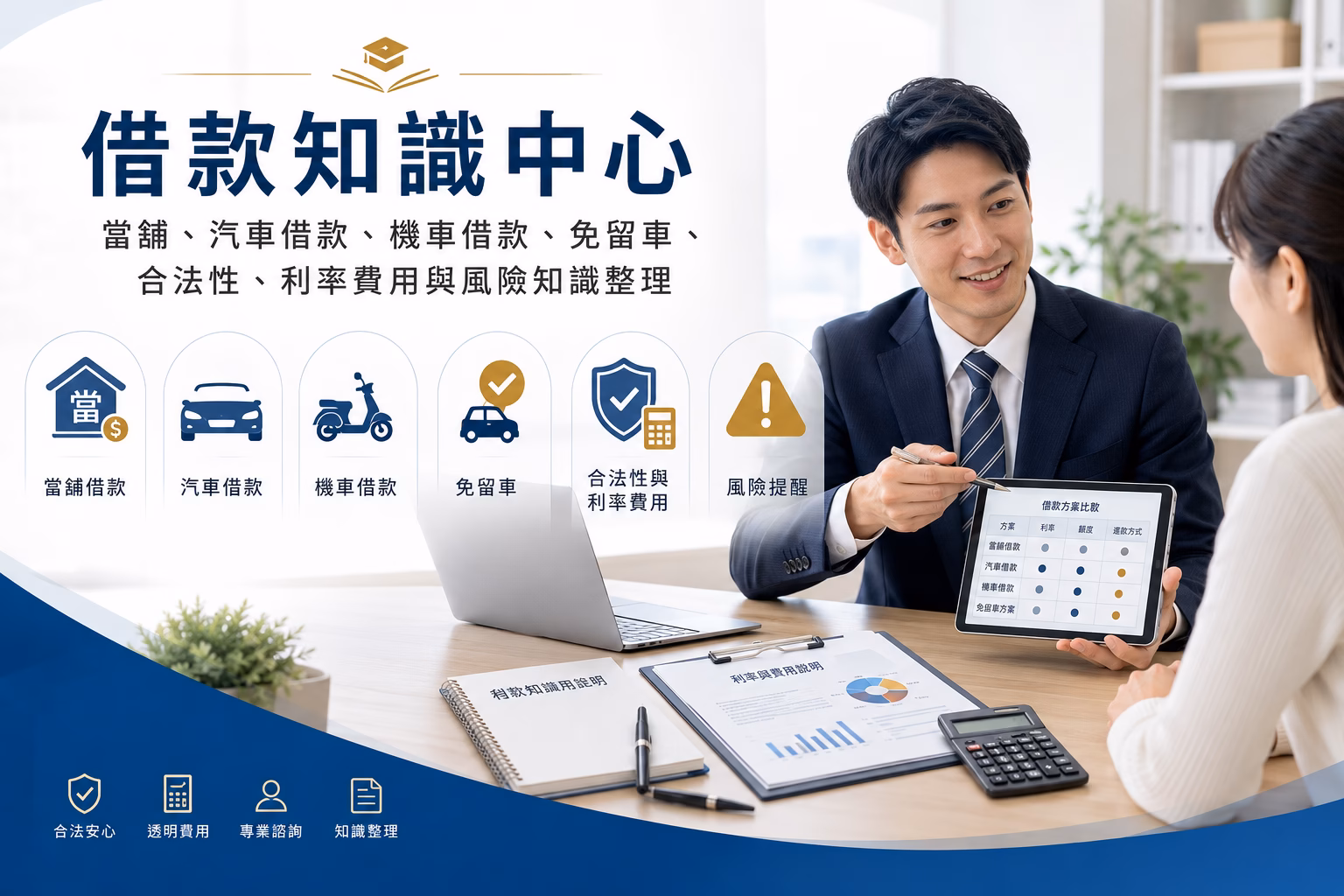 永昌當舖借款知識中心，整理當舖借款、汽車借款、機車借款、免留車、合法性、利率費用與風險知識